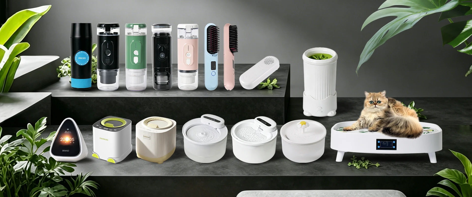 環境に配慮した家電製品や機能性製品を中心に展開 環境に配慮した家電製品や機能性製品を中心に展開